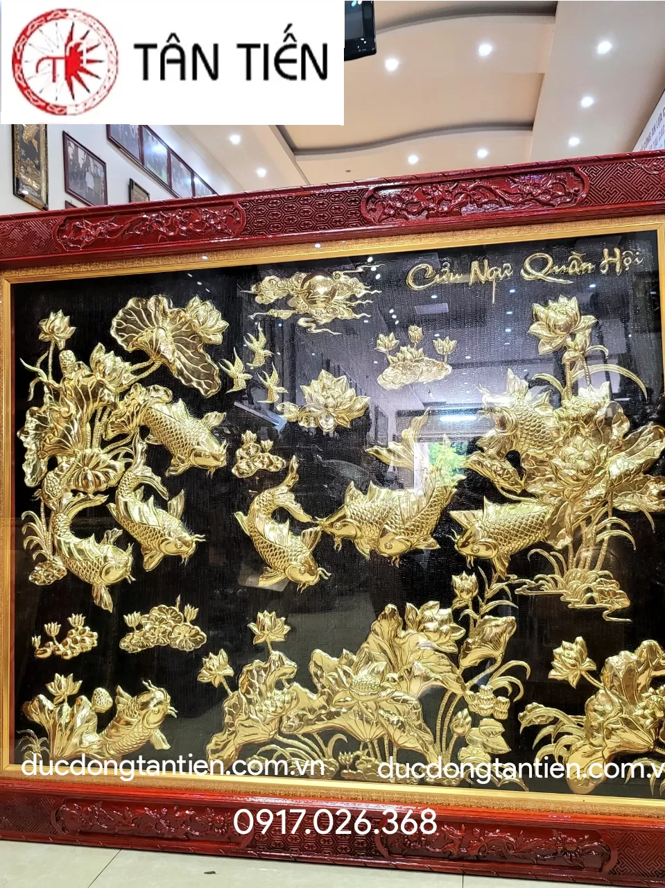 Tranh c&aacute; đồng