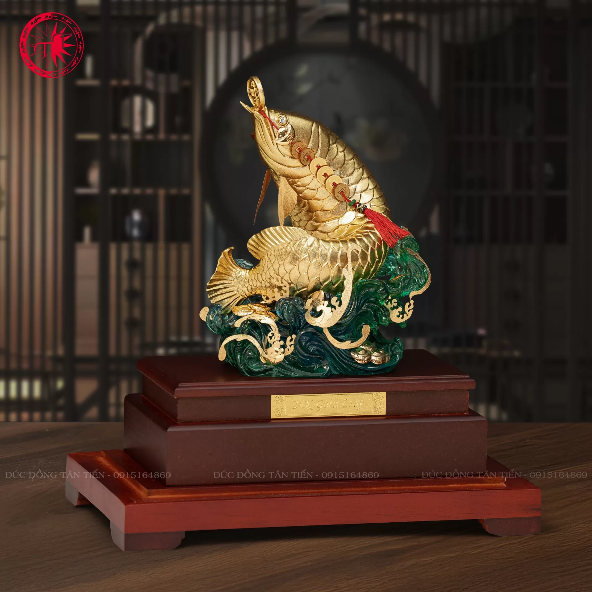 Rồng dát vàng – Biểu tượng thịnh vượng và may mắn