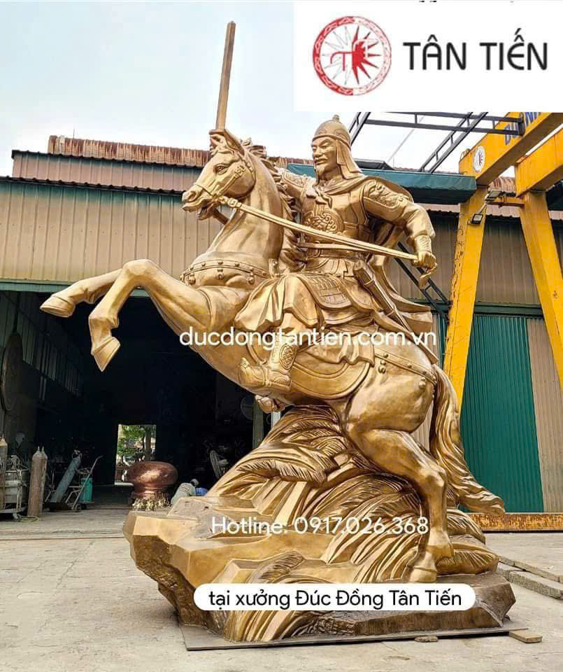 Tượng Đồng Trần Nguyên Hãn Cao 5,4m