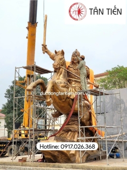 Tượng Đồng Trần Nguyên Hãn Cao 5,4m